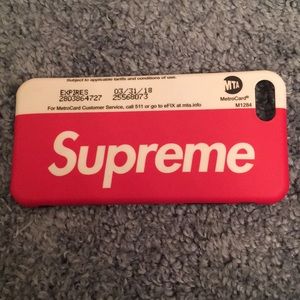 Supreme iPhone 6s case